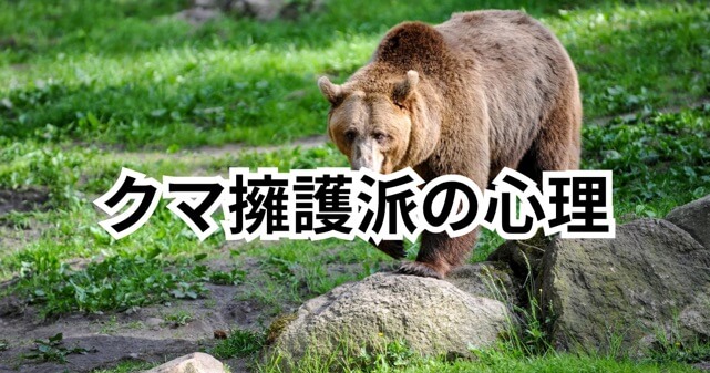 なぜ“クマ擁護派”は声を上げ、“不買運動”まで起こすのか?心理と背景を探る