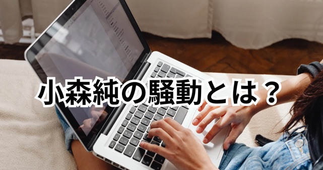 小森純の“ペニオク騒動”とは？当時の経緯〜現在までをわかりやすく解説！
