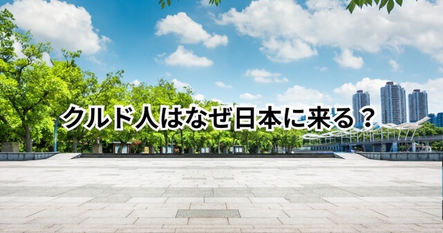 クルド人はなぜ日本に来る？理由をわかりやすく解説｜川口に多い背景や制度も整理